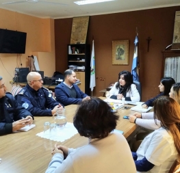 🙋🏻♂️👮🏻Accidentologia: nos reunimos con autoridades del Policlínico y la Unidad Regional II