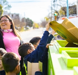 💚😁El Reciclaje en Movimiento visitó la Escuela Tomás Jofré